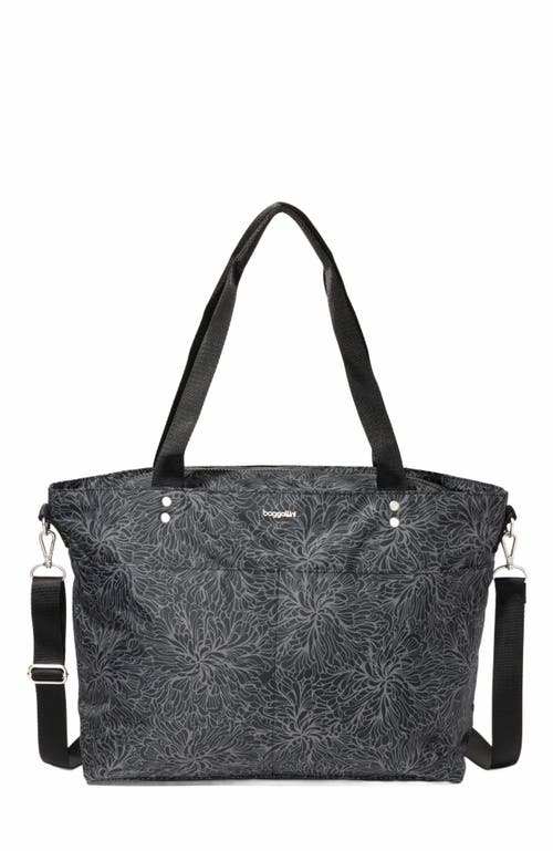 BAGGALLINI Carryall Laptop Tote Bag in Midnight Blossom at Nordstrom