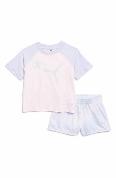 PUMA Kids' Logo Graphic T-Shirt & Shorts Set