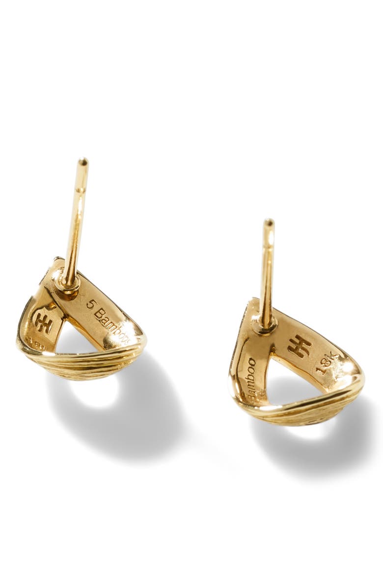 John Hardy Bamboo Striated Drop Earrings, Alternate, color, 