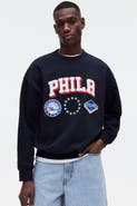 H&M Oversized Fit Printed Sweatshirt