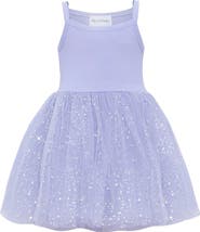 Mini Celebrities Sleveless Sparkle Tulle Dress