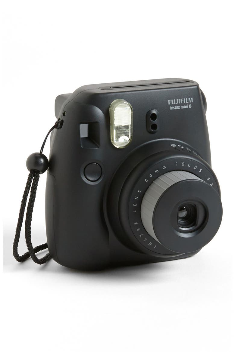 Fujifilm 'instax mini 8' Instant Film Camera, Main, color, BLACK