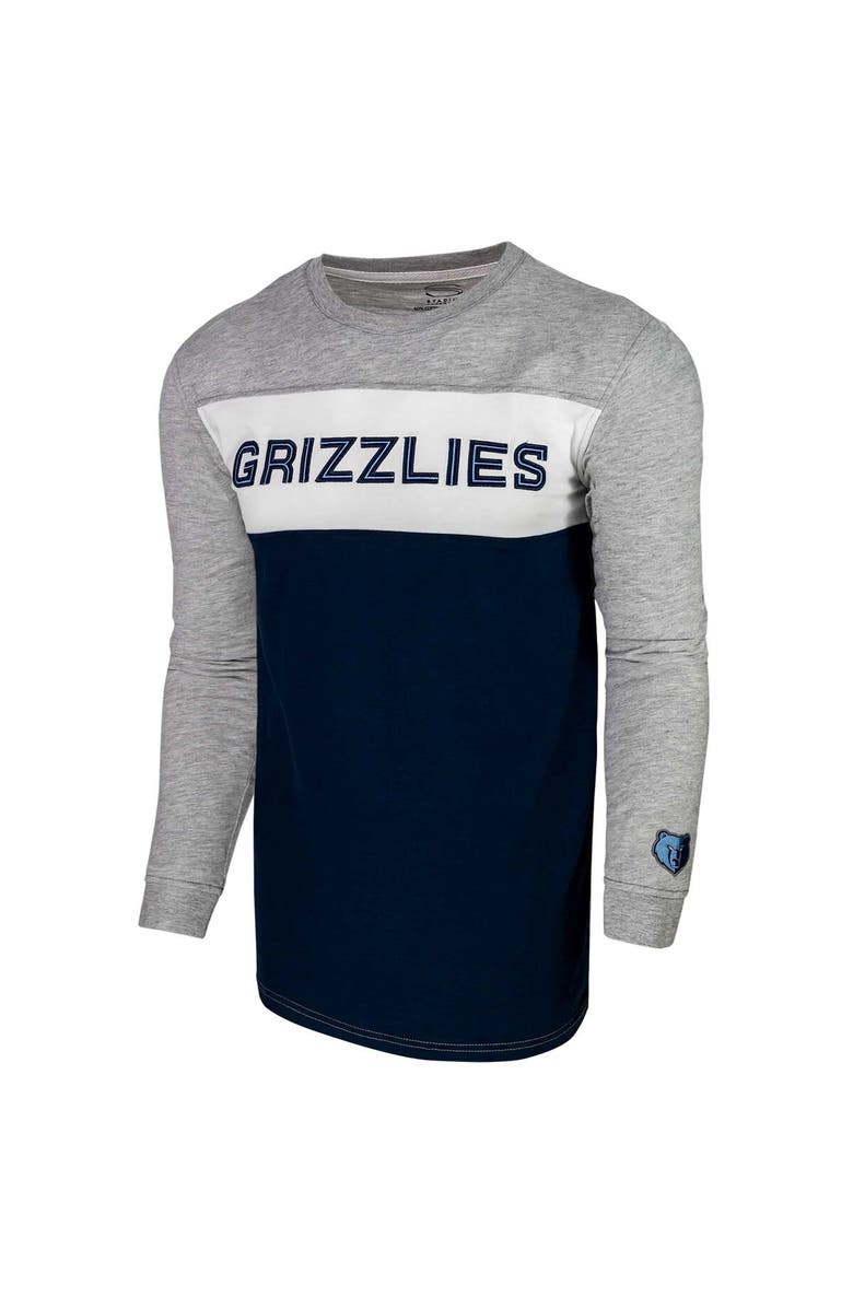 Stadium Essentials Unisex Heather Gray Memphis Grizzlies Loge Long Sleeve T-Shirt, Alternate, color, Heather Gray