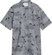 Tori Richard Katazome Short Sleeve Button Up Shirt