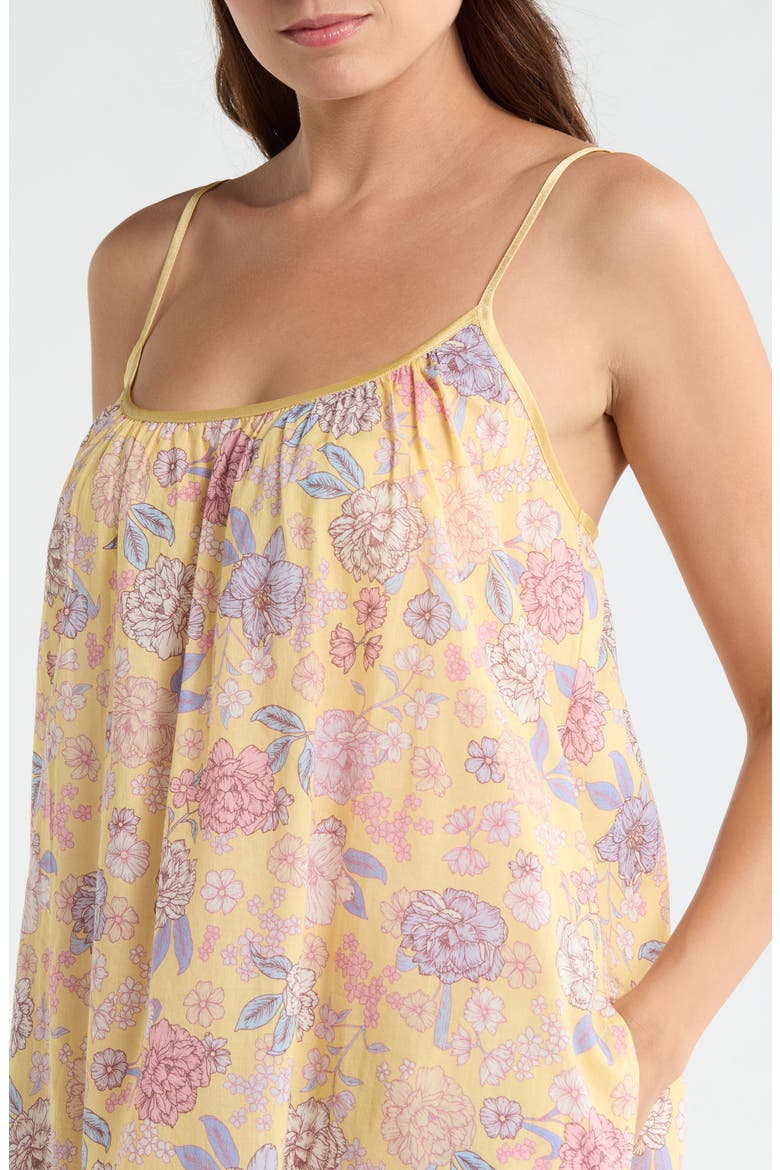 Karolina Cotton Voile Nightgown, Alternate, color, GOLDEN HAZE