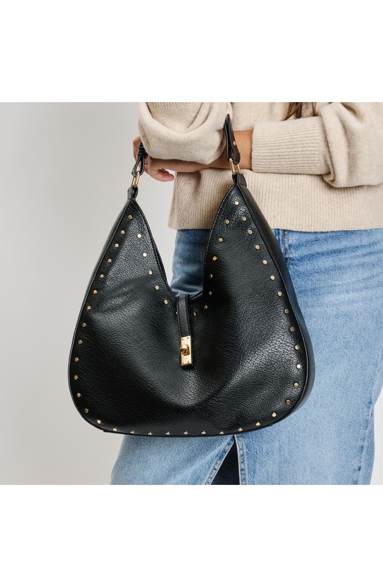 MODA LUXE Oliva Hobo, Alternate, color, Black