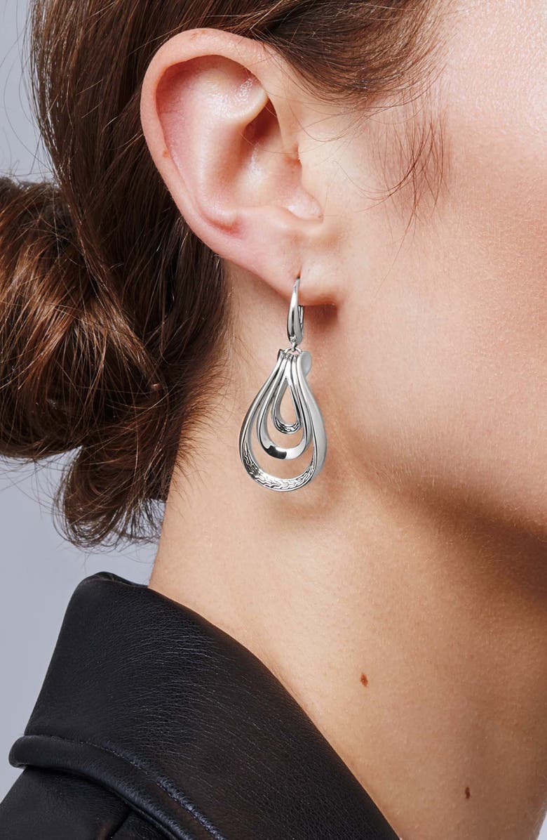 John Hardy Asli Classic Chain Drop Earrings, Alternate, color, 