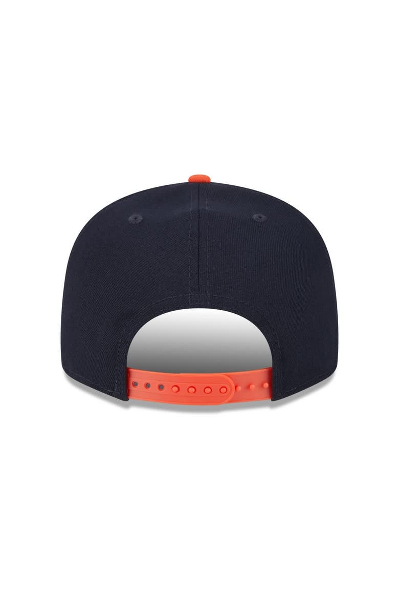 Men's New Era Navy Auburn Tigers Two-Tone 9FIFTY Snapback Hat, Alternate, color, Navy