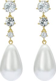 Ted Baker Pearsti Faux Pearl Drop Earrings
