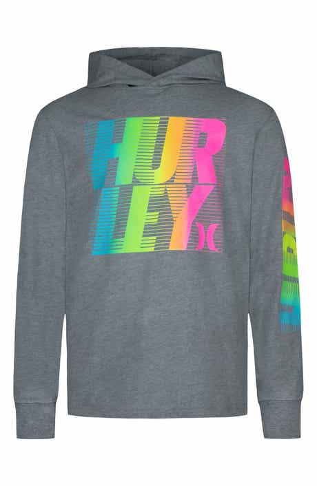Hurley Kids' Moto Stack Pullover Hoodie