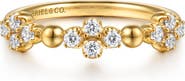 Gabriel & Co. 14k Gold Diamond Stackable Ring