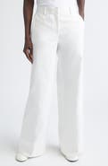 Lafayette 148 New York Charles Cotton & Linen Wide Leg Pants