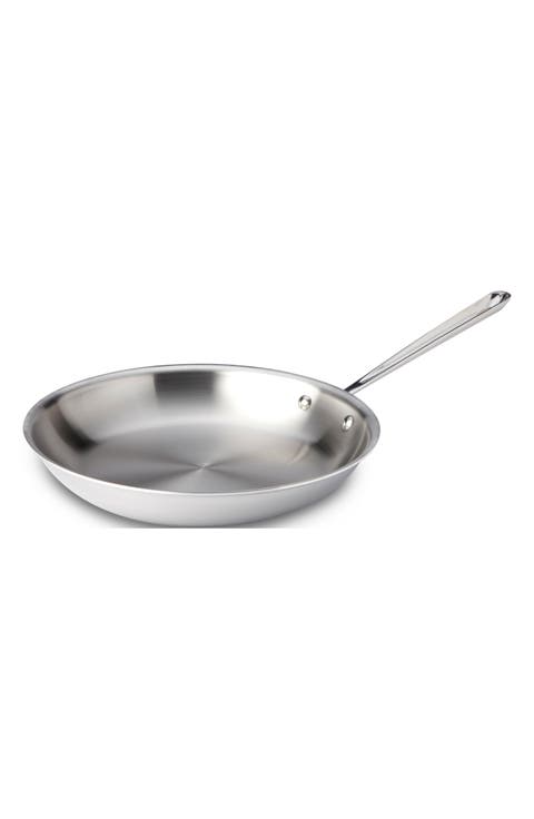 D3 12-Inch Stainless Steel Fry Pan