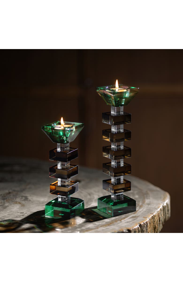 Togas Kassiny Candle holder, Alternate, color, Green