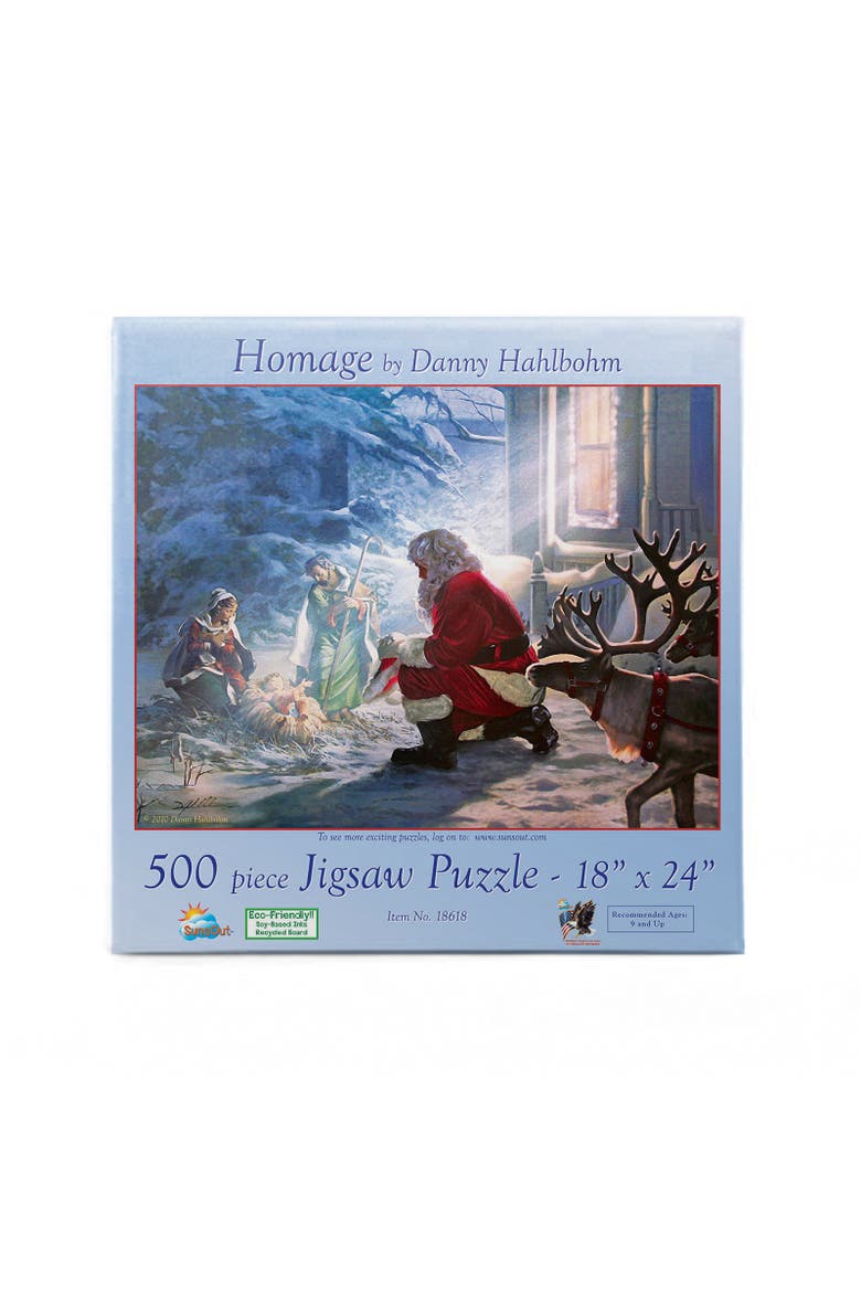 Homage 500 piece Jigsaw Puzzle for Adults, Alternate, color, Multicolor