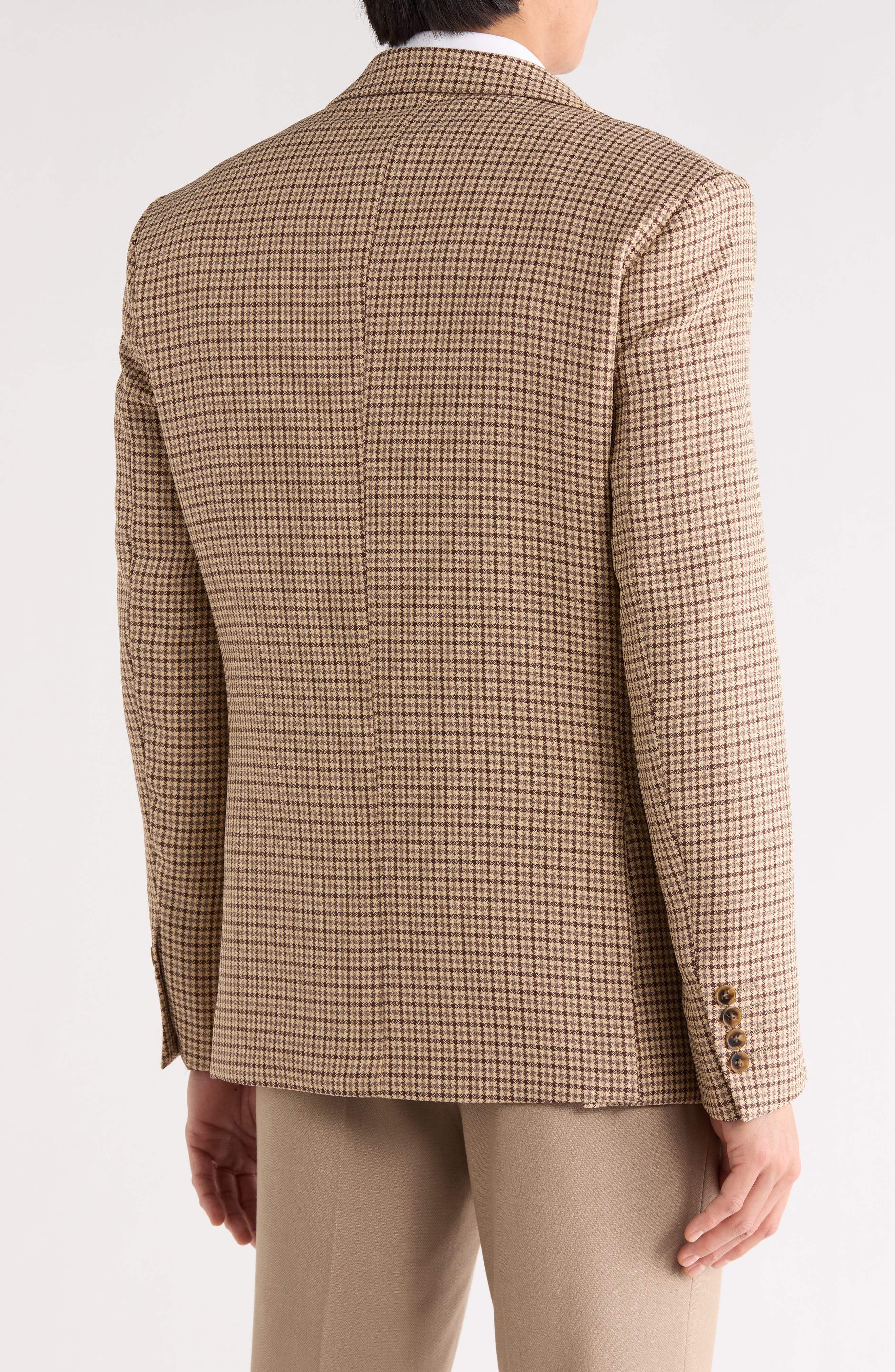 Plaid Slim Fit Sport Coat - image 2