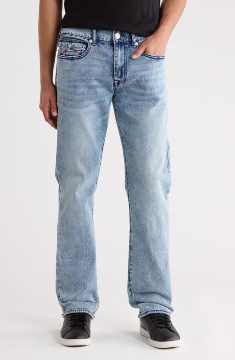 Ricky Big T Flap Straight Jeans (Light Riviera)