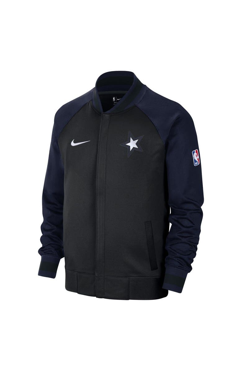 Nike Men's Nike Black/Navy Orlando Magic 2022/23 City Edition Showtime Thermaflex Full-Zip Jacket, Alternate, color, 
