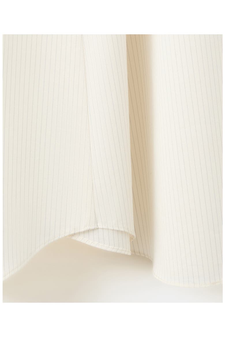 Flared Cotton Blend Maxi Skirt, Alternate, color, ECRU