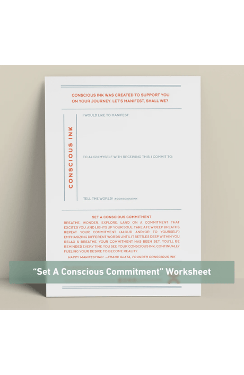 Conscious Ink Heal Conscious Ink Starter Kit, Alternate, color, Whiate