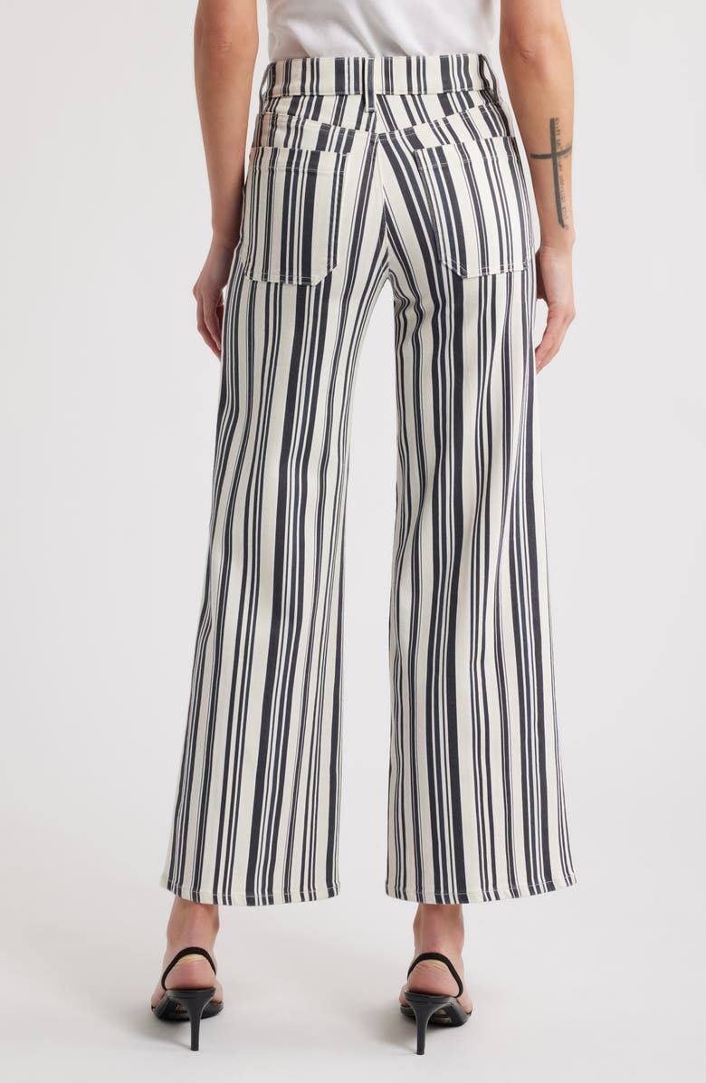 FRAME Le Slim Palazzo Patch Pocket High Waist Wide Leg Jeans, Alternate, color,