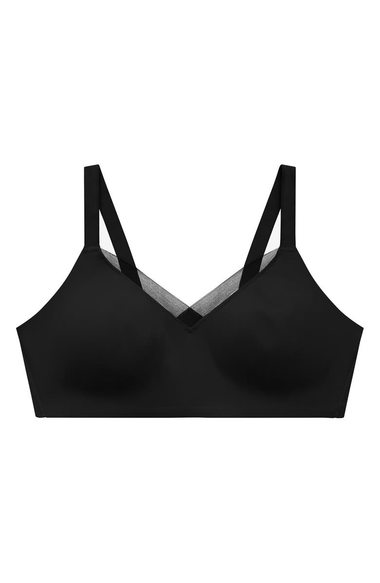ThirdLove 24/7<sup>®</sup> Classic Wireless Crossover Minimizer Bra, Alternate, color, Black