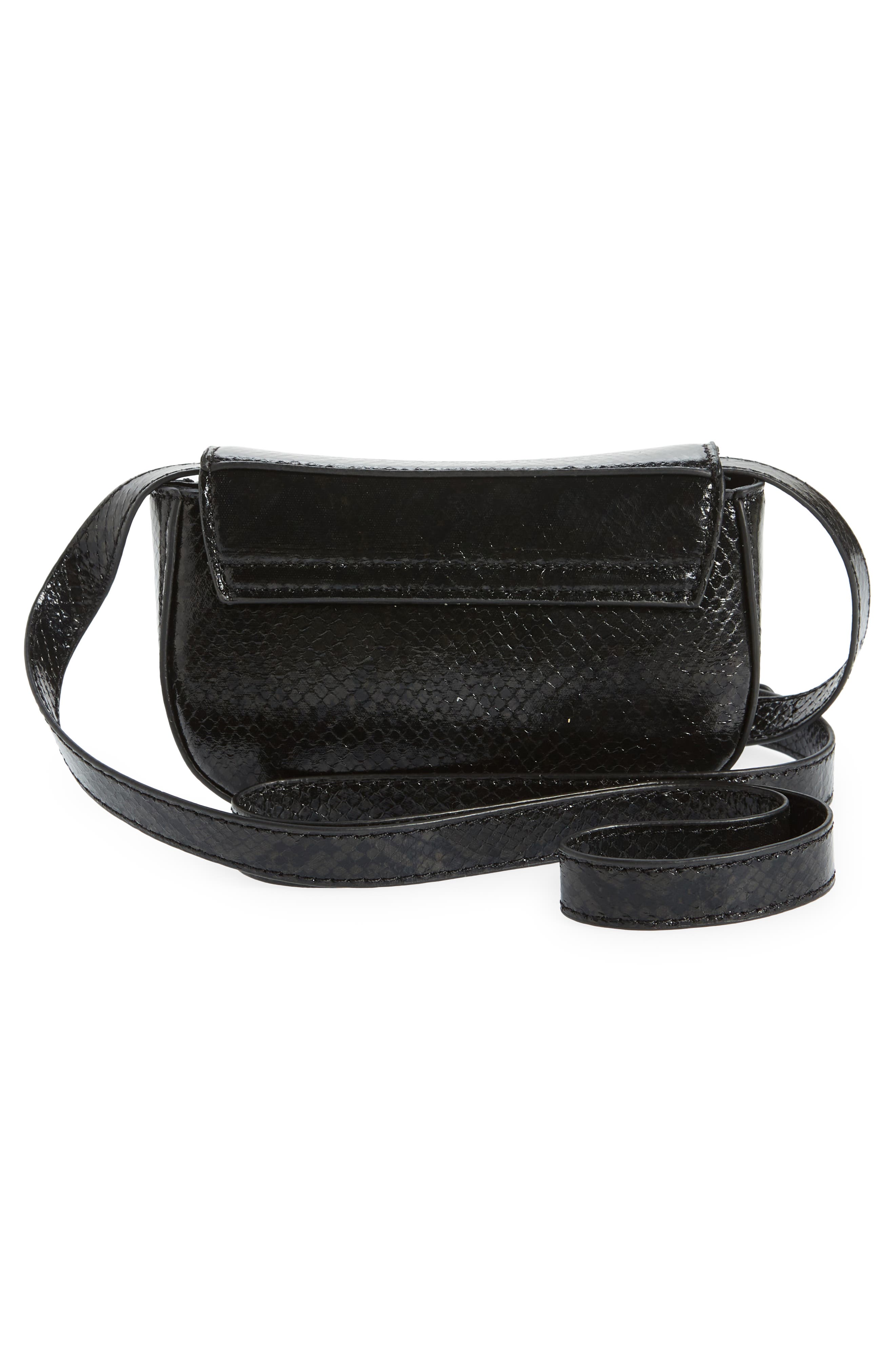 Topshop Hardware Crossbody Bag, Alternate, color, 
