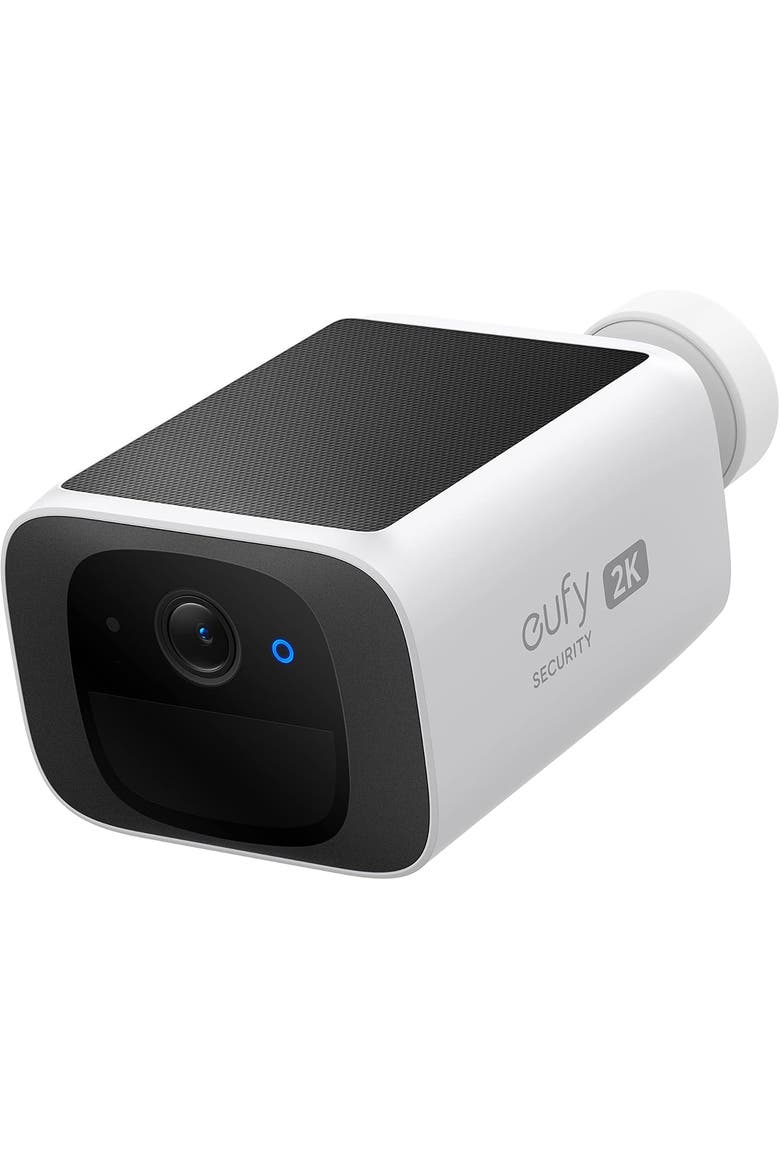 SoloCam S220 2K solar powered outdoor security camera with 8GB storage, Main, color, White