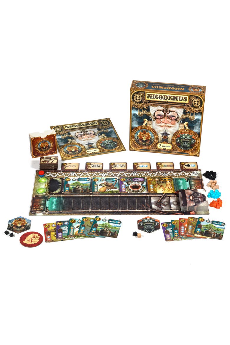 Nicodemus Resource Management Strategy Board Game 14+, Alternate, color, Multicolored