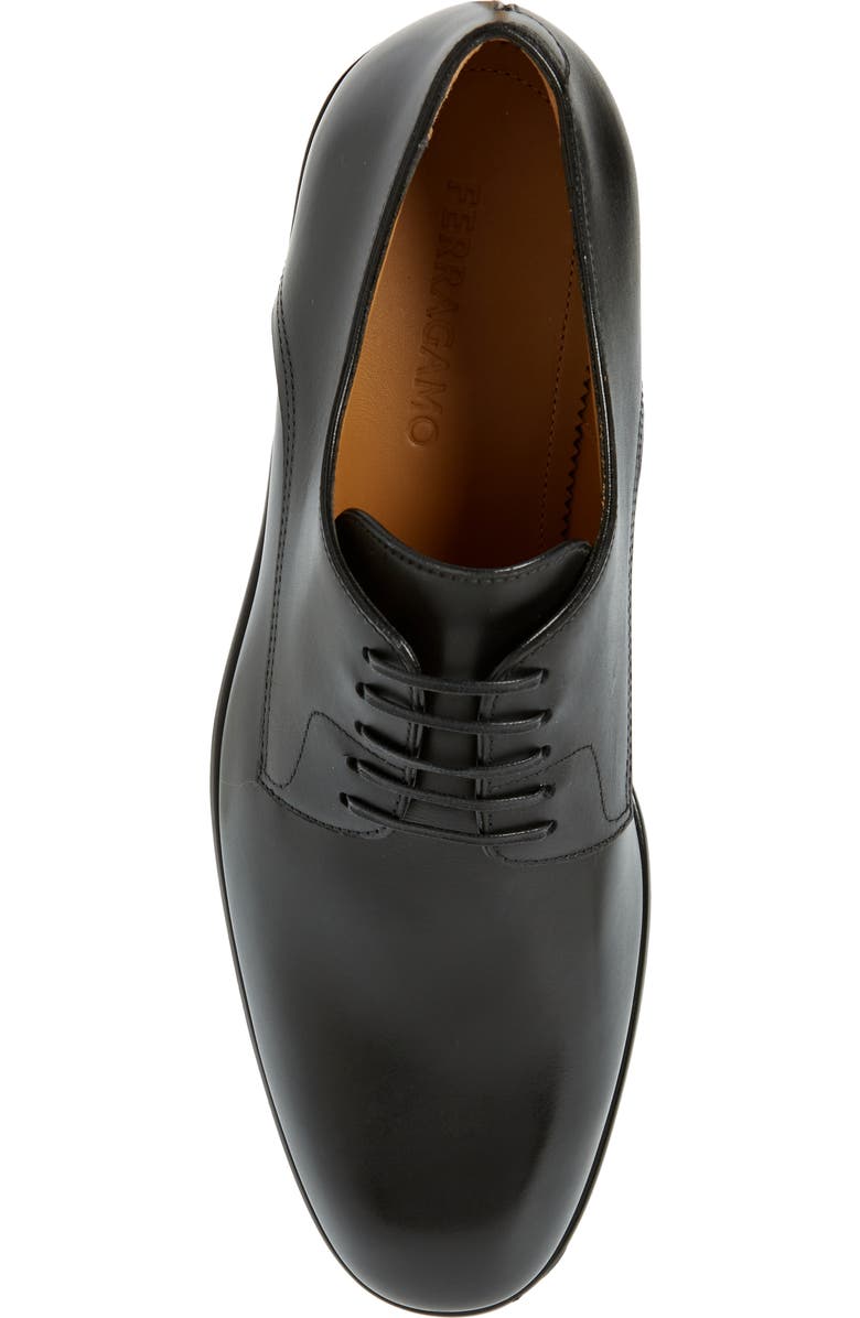 FERRAGAMO Fosco Plain Toe Calfskin Derby, Alternate, color,