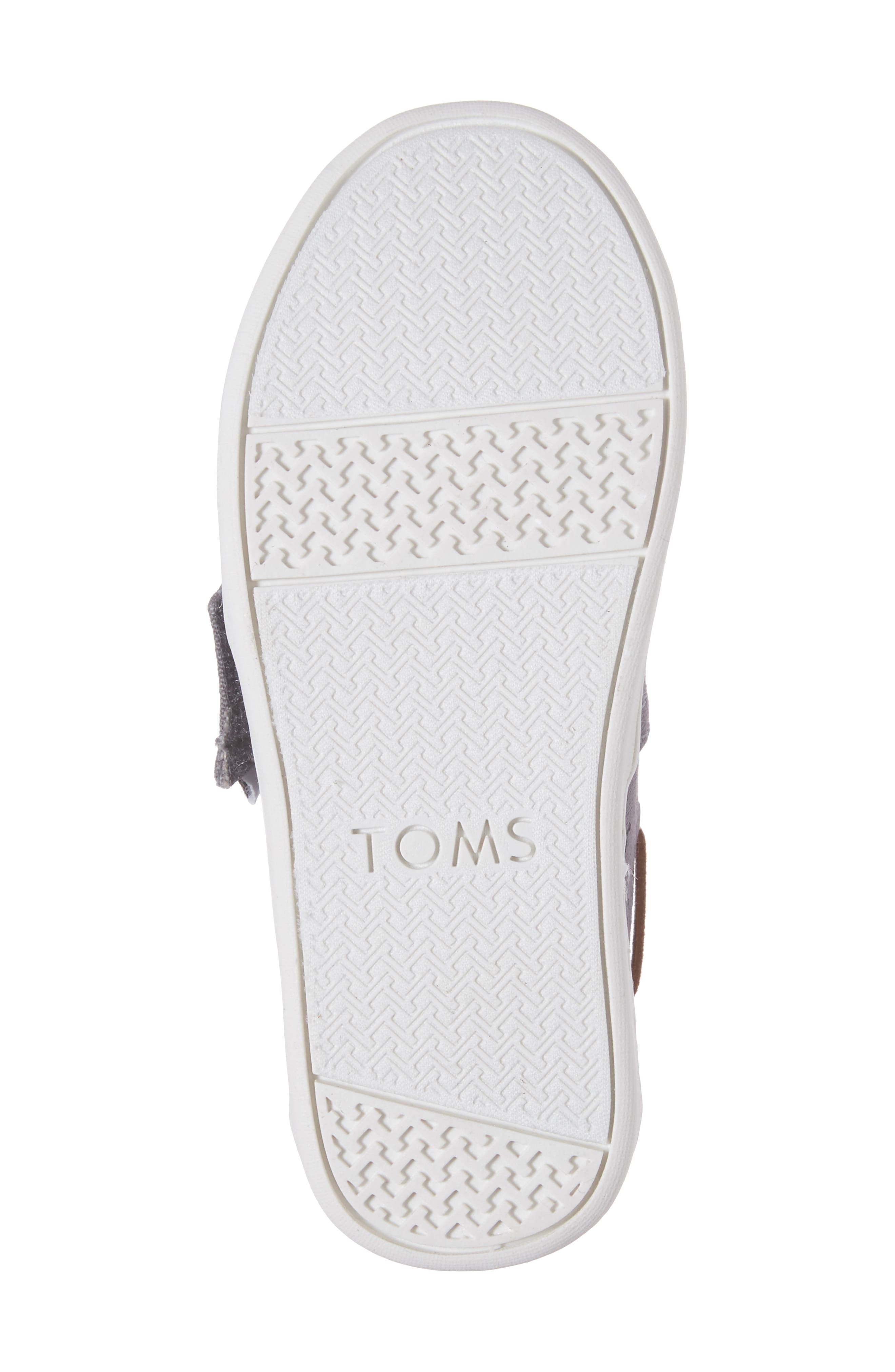 TOMS Bimini Print Slip-On, Alternate, color, Steel Grey Skulls Canvas