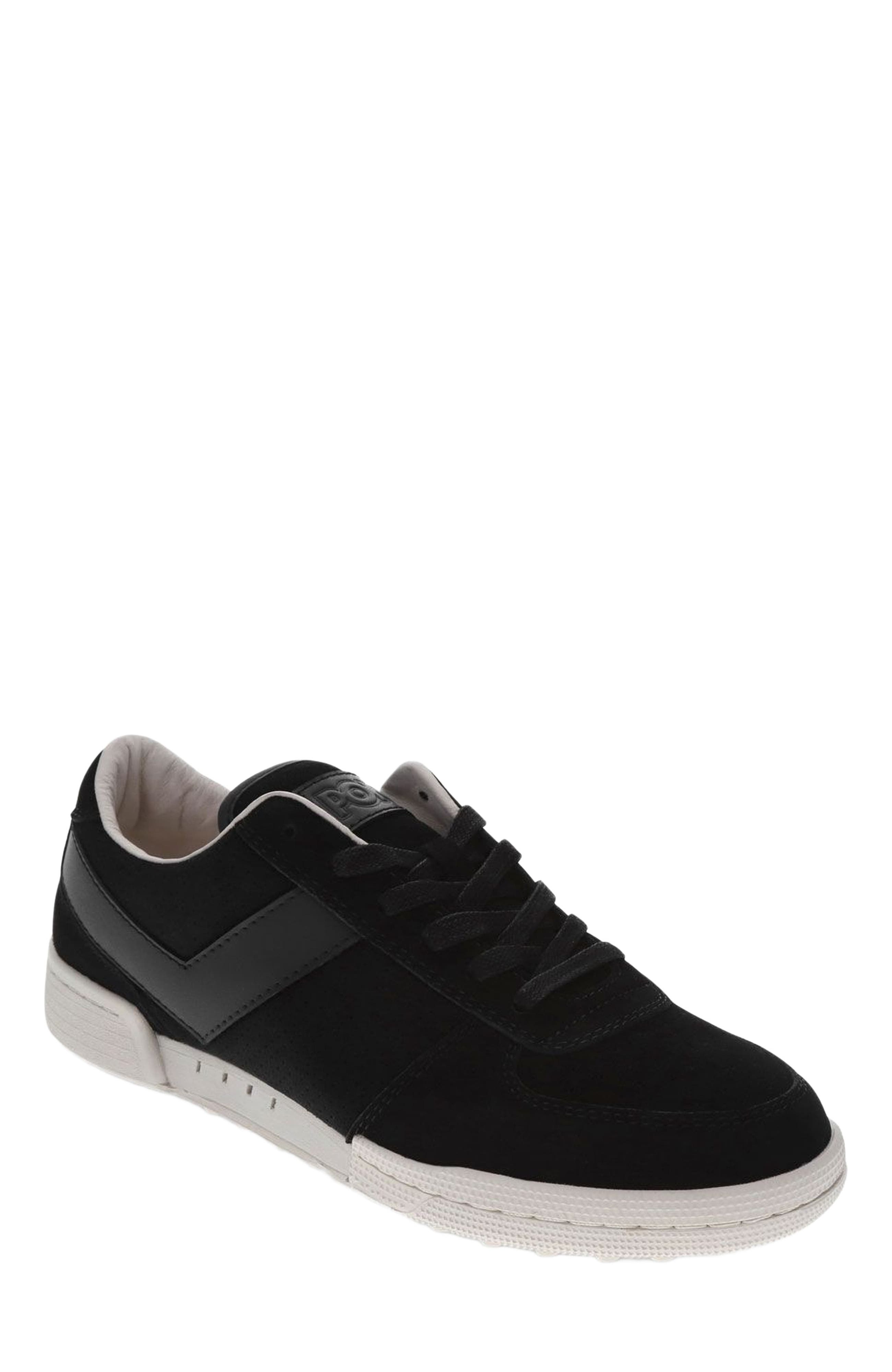 PONY Linebacker Lux Sneakers, Main, color, Black/Off White