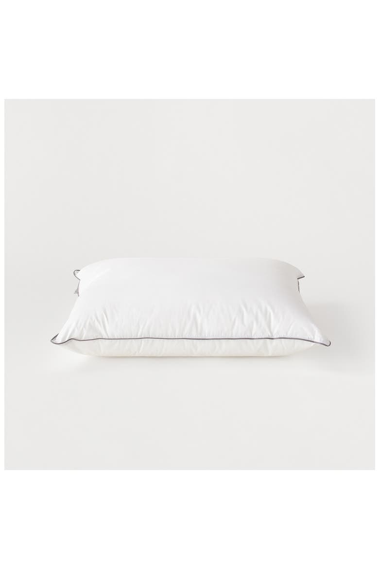 Set of 2 Down Alternative Pillows, Alternate, color, WHITE