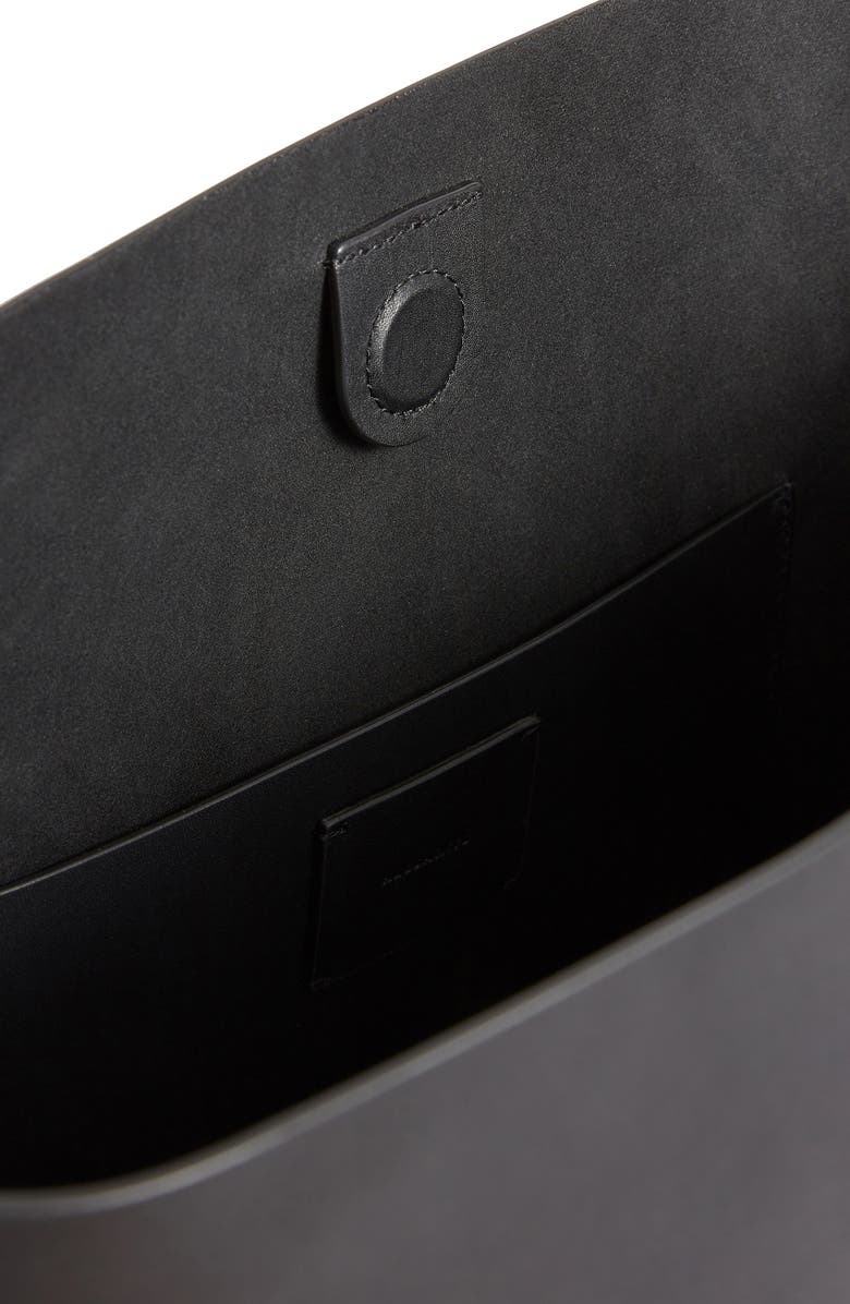 AllSaints Voltaire North/South Leather Tote, Alternate, color,