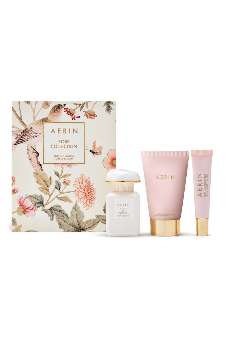 AERIN Rose de Grasse Joyful Bloom Fragrance Set USD $210 Value, Main, color, NO COLOR