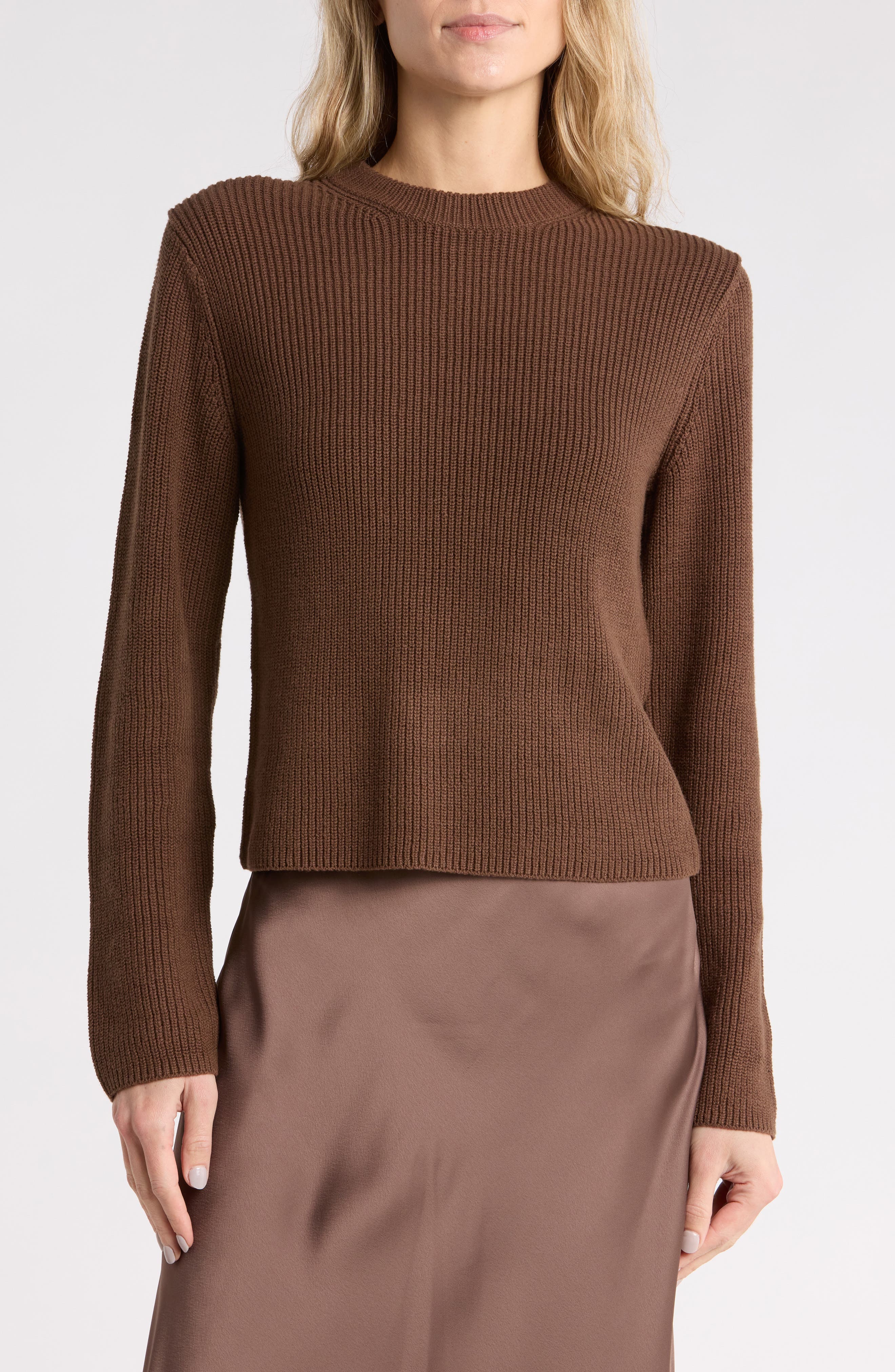 Drop Shoulder Sweater