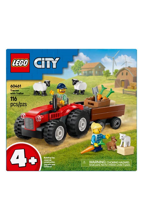 4+ City Tractor with Trailor & Sheep - 60461