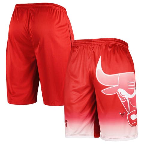 Men's Fanatics Branded Red Chicago Bulls Graphic Shorts