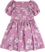 abercrombie kids Emerson Floral Crinkle Dress