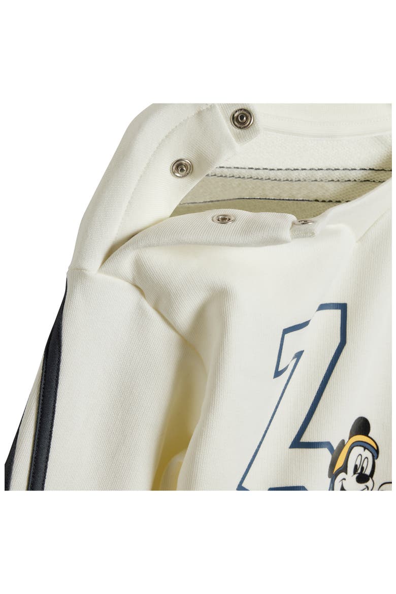 Kids' Disney® Mickey Mouse Cotton Graphic Sweatshirt & Joggers Set, Alternate, color, OFF WHITE/ CARBON/ SEMI SPARK