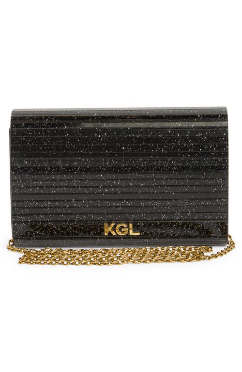 Kurt Geiger London Gems Party Envelope Clutch In Gray