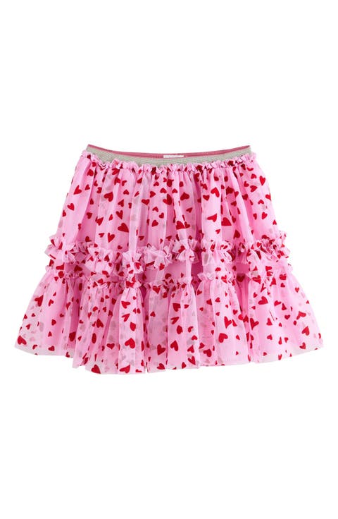 Kids' Heart Mesh Tutu Skirt (Little Kid & Big Kid)