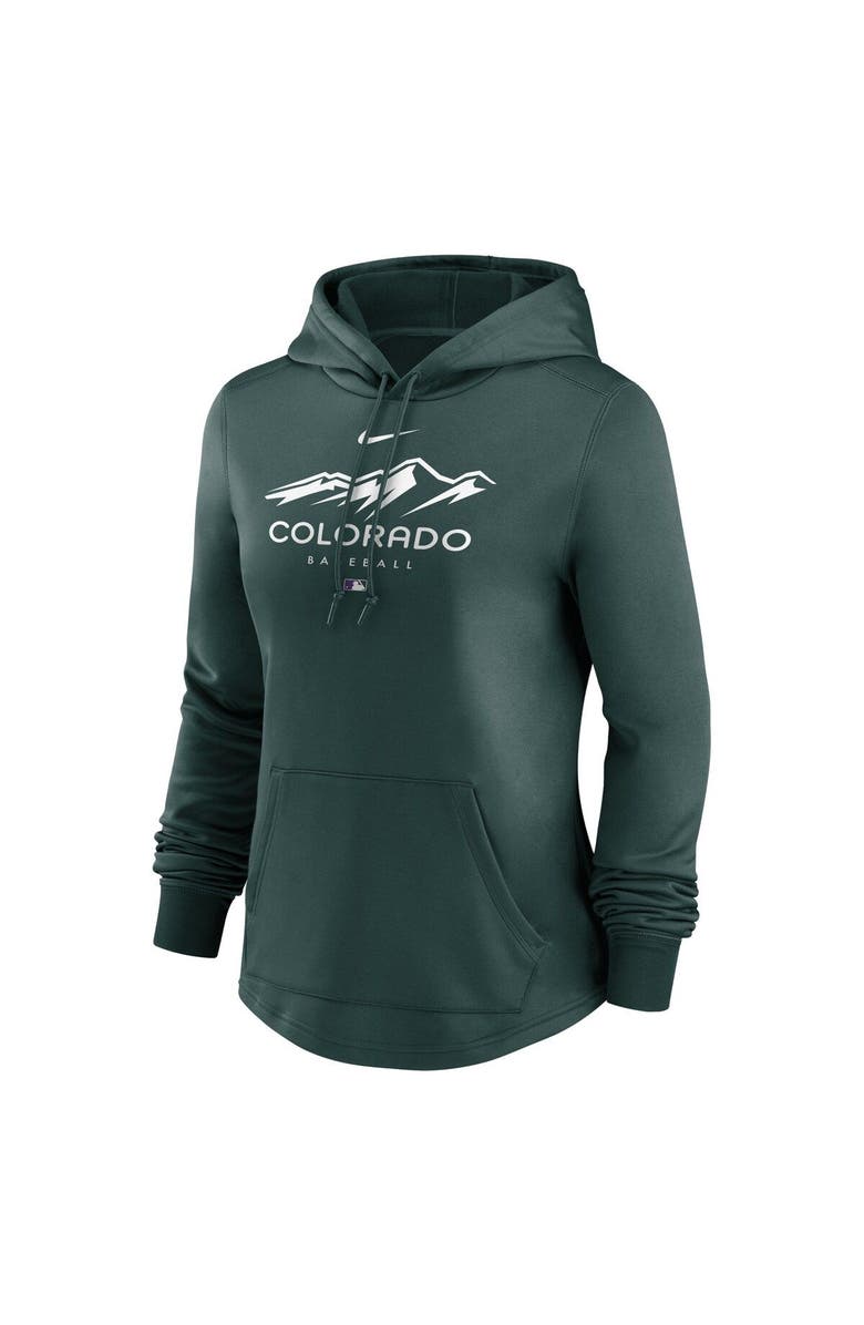 Nike Women's Nike  Green Colorado Rockies City Connect Pregame Performance Pullover Hoodie, Alternate, color, 