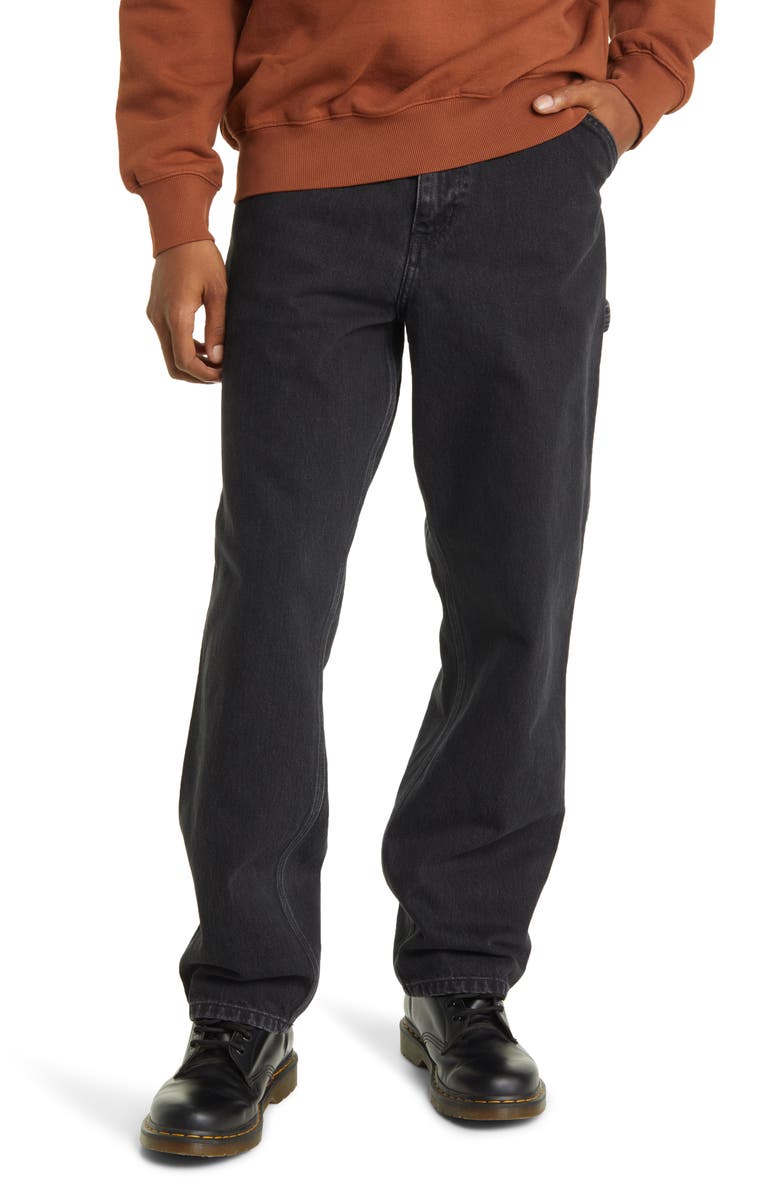 Carhartt Work In Progress Single Knee Stonewash Rigid Jeans, Main, color, 
