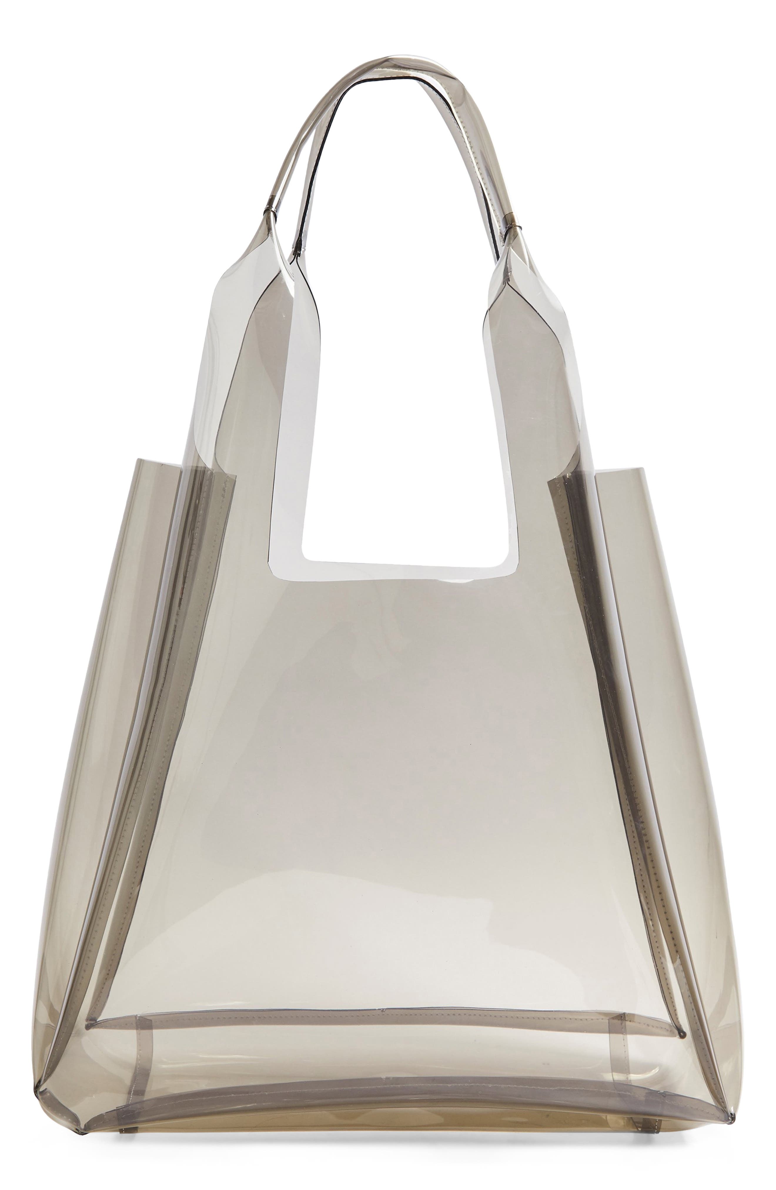 Jelly Tote Bag, Main, color, GREY