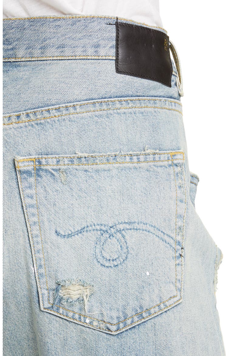 Crossover Ripped Jeans, Alternate, color, CHERYL
