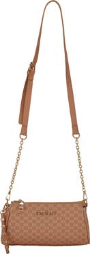 bebe Adela Monogram Crossbody Bag