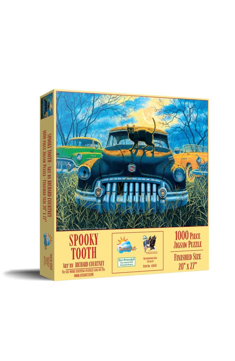 Sunsout Spooky Tooth 1000 piece Jigsaw Puzzle for Adults, Main, color, Multicolor