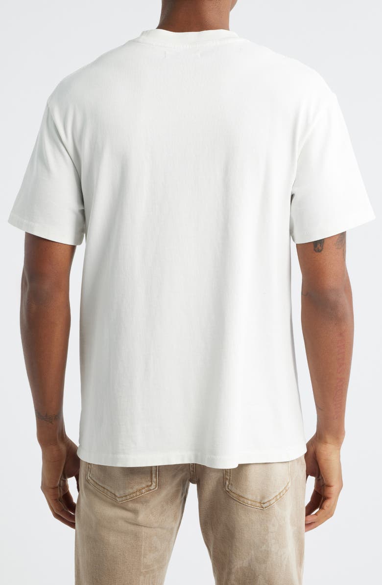 MEMORY LANE Ninja Graffiti Graphic T-Shirt, Alternate, color, Off White