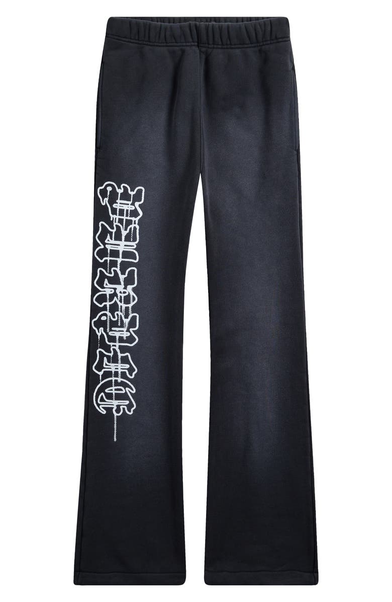 PURPLE BRAND Heavyweight Fleece Flared Sweatpants, Main, color, 